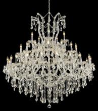 Elegant 2801G52C/RC - Maria Theresa 41 Light Chrome Chandelier Clear Royal Cut Crystal